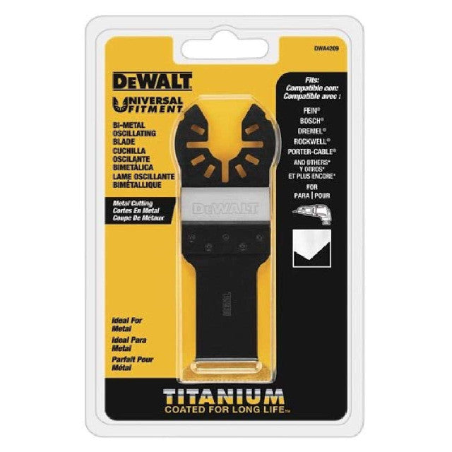 DEWALT Lame oscillante en métal titane - DWA4209