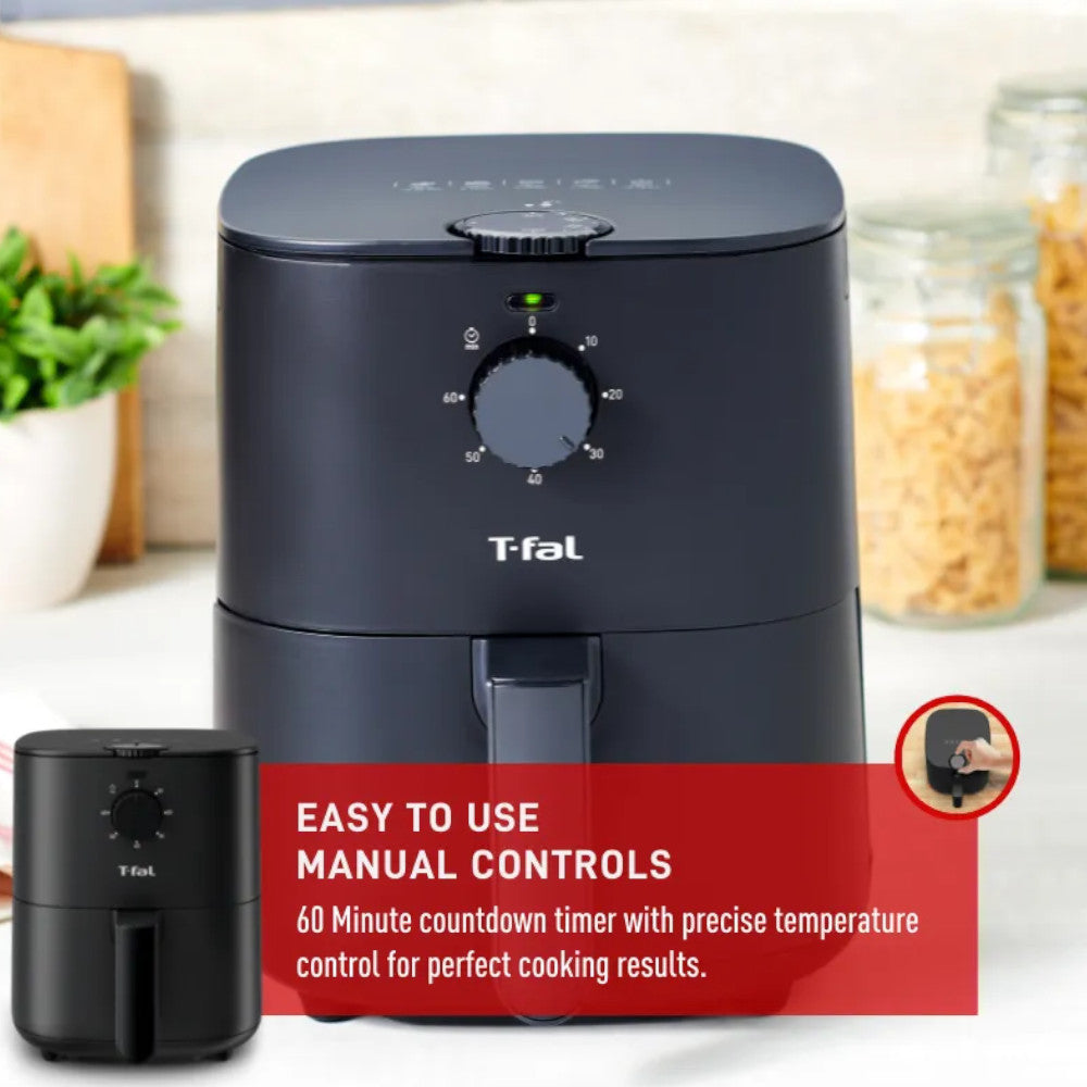 Friteuse à air T-FAL Easy Fry+ 3,5 l - Emballage défectueux avec garantie complète - EY130850