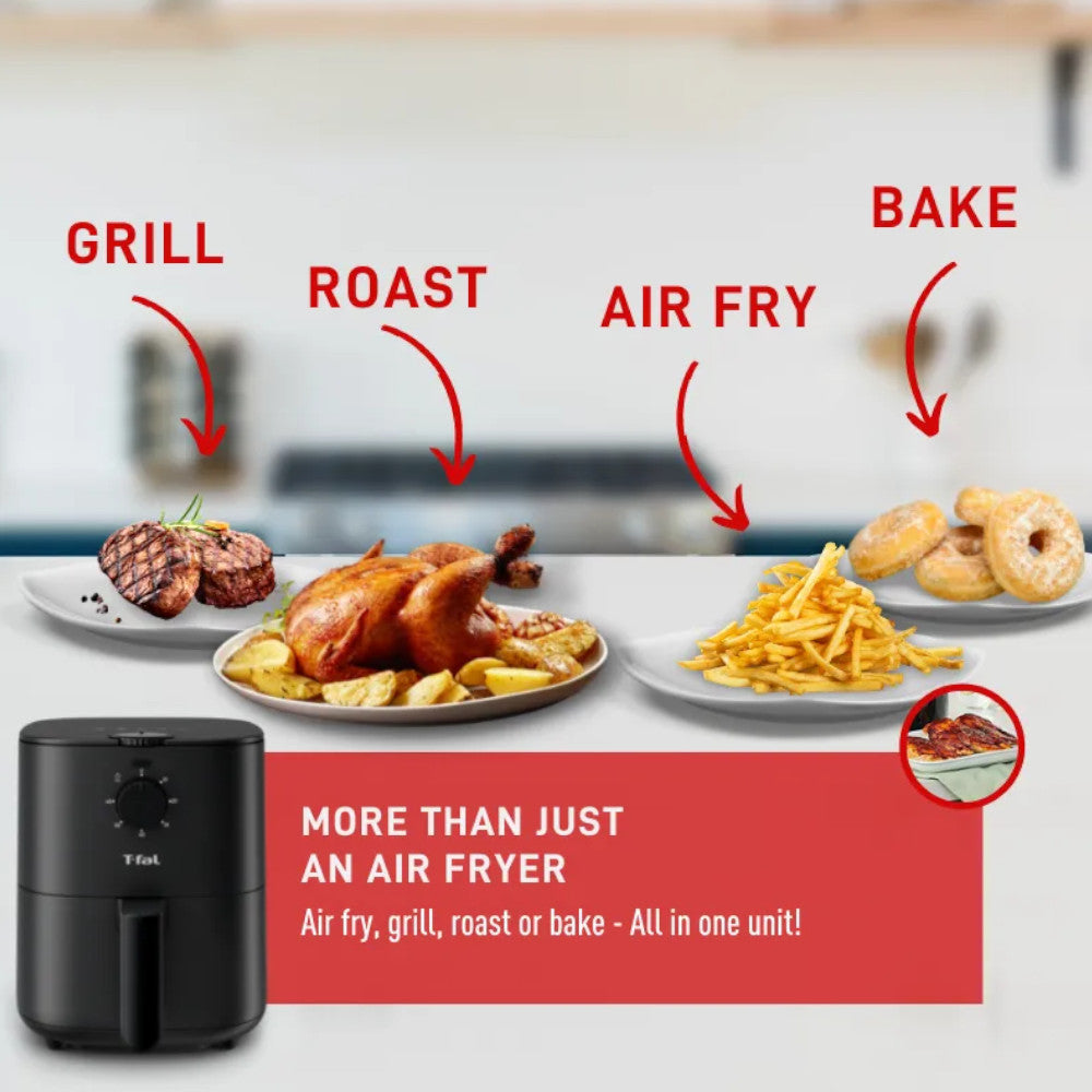 Friteuse à air T-FAL Easy Fry+ 3,5 l - Emballage défectueux avec garantie complète - EY130850