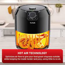 Friteuse à air T-FAL Black Easy Fry XL - Emballage imparfait avec garantie complète - EY201850 