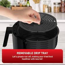 Friteuse à air T-FAL Black Easy Fry XL - Emballage imparfait avec garantie complète - EY201850 