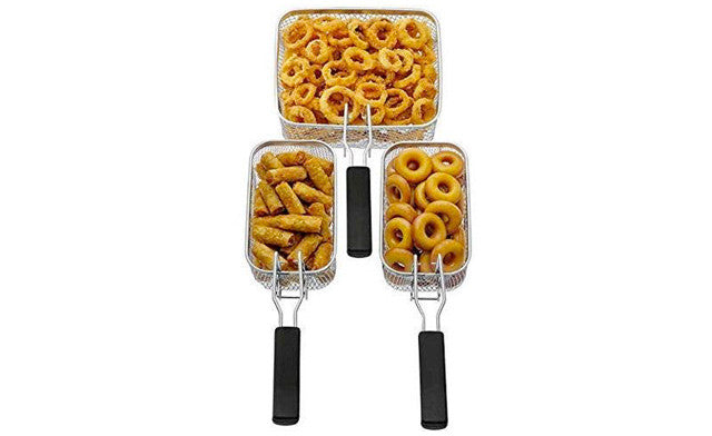 Friteuse T-FAL 4L avec 3 paniers - Emballage imparfait avec garantie complète - FR50AD50