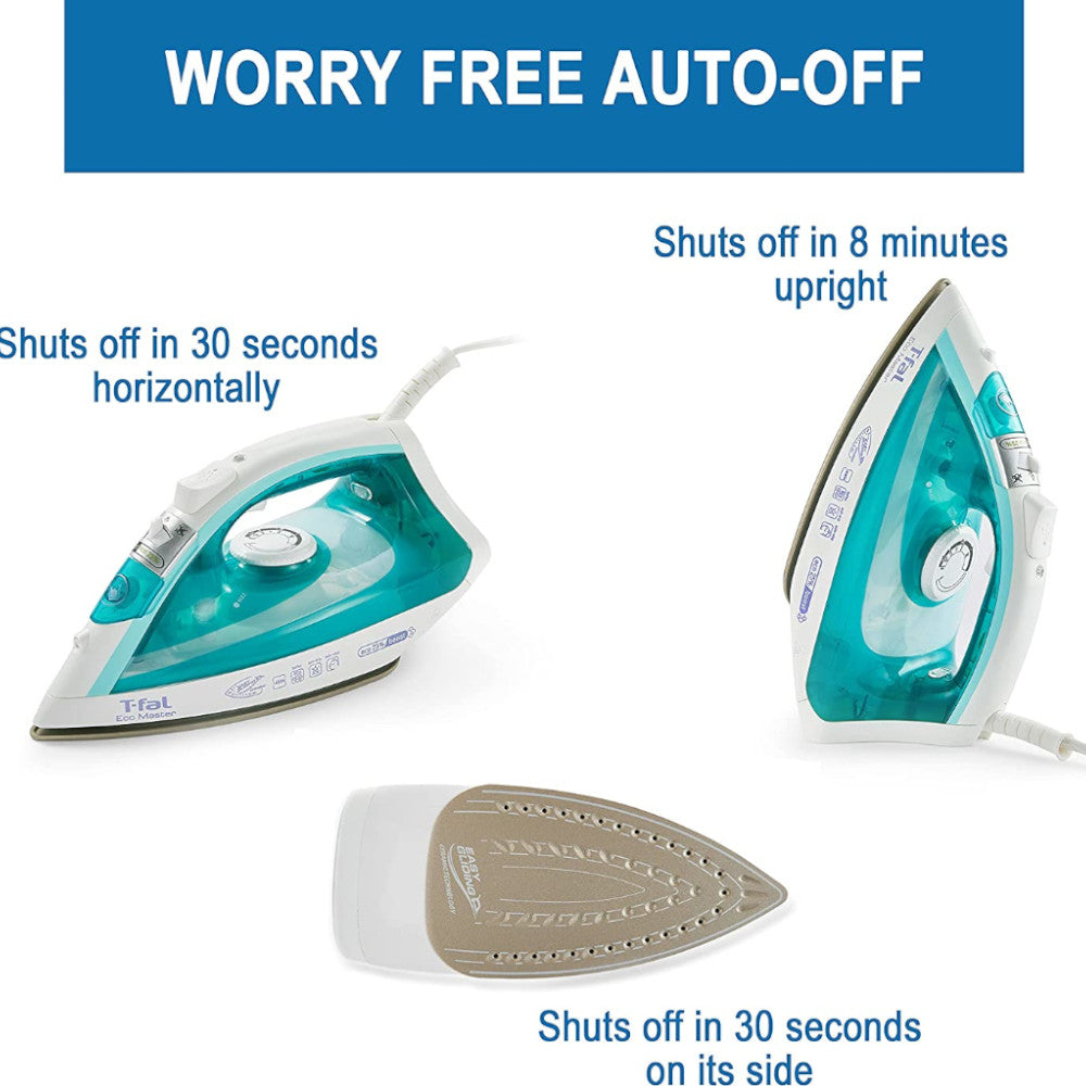 Fer à vapeur T-FAL Eco Master - Emballage défectueux avec garantie complète - FV1742
