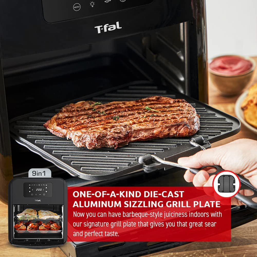 T-FAL Easy Fry Toast Oven and Grill Four à friteuse à air 9 en 1 - Emballage défectueux avec garantie complète - FW501850