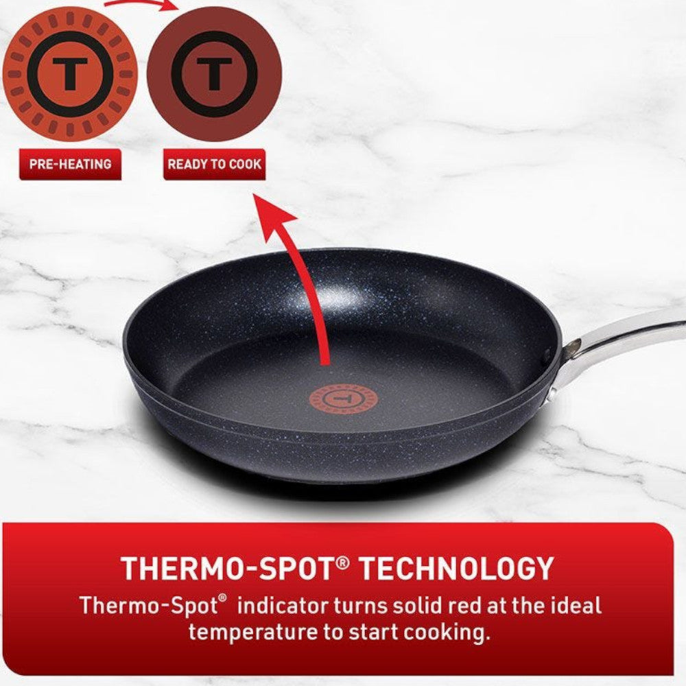 T-FAL Sapphire 10 Piece Cookware Set - Blemished package with full warranty - G104SA74