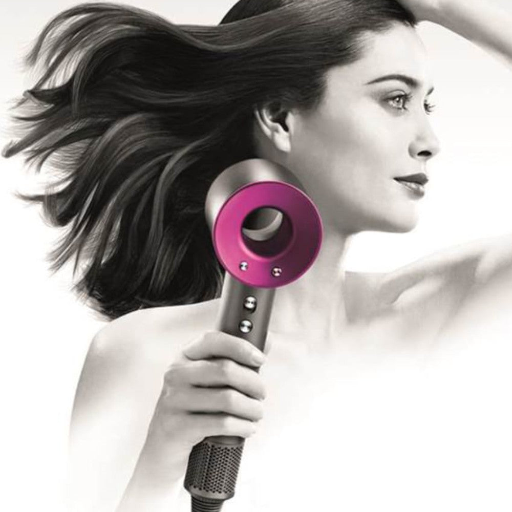DYSON OFFICIAL OUTLET - Sèche-Cheveux Supersonic Fuchsia+Nickel - Reconditionné avec 1 an de Garantie Dyson - (Excellent) - HD07