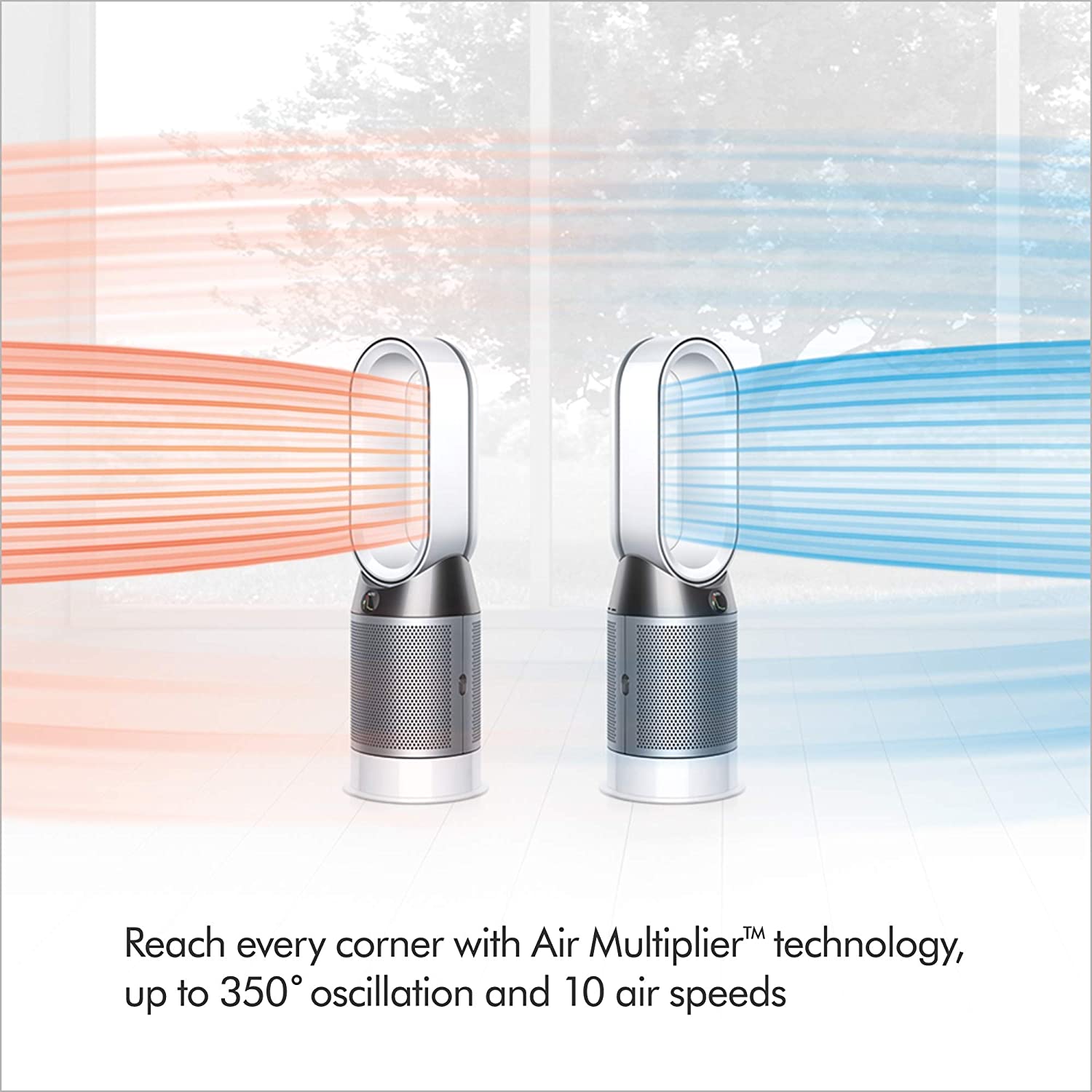 SORTIE OFFICIELLE DYSON - Chauffage soufflant purificateur d'air Pure Hot + Cool - Remis à neuf (EXCELLENT) avec 1 an de garantie Dyson - HP04