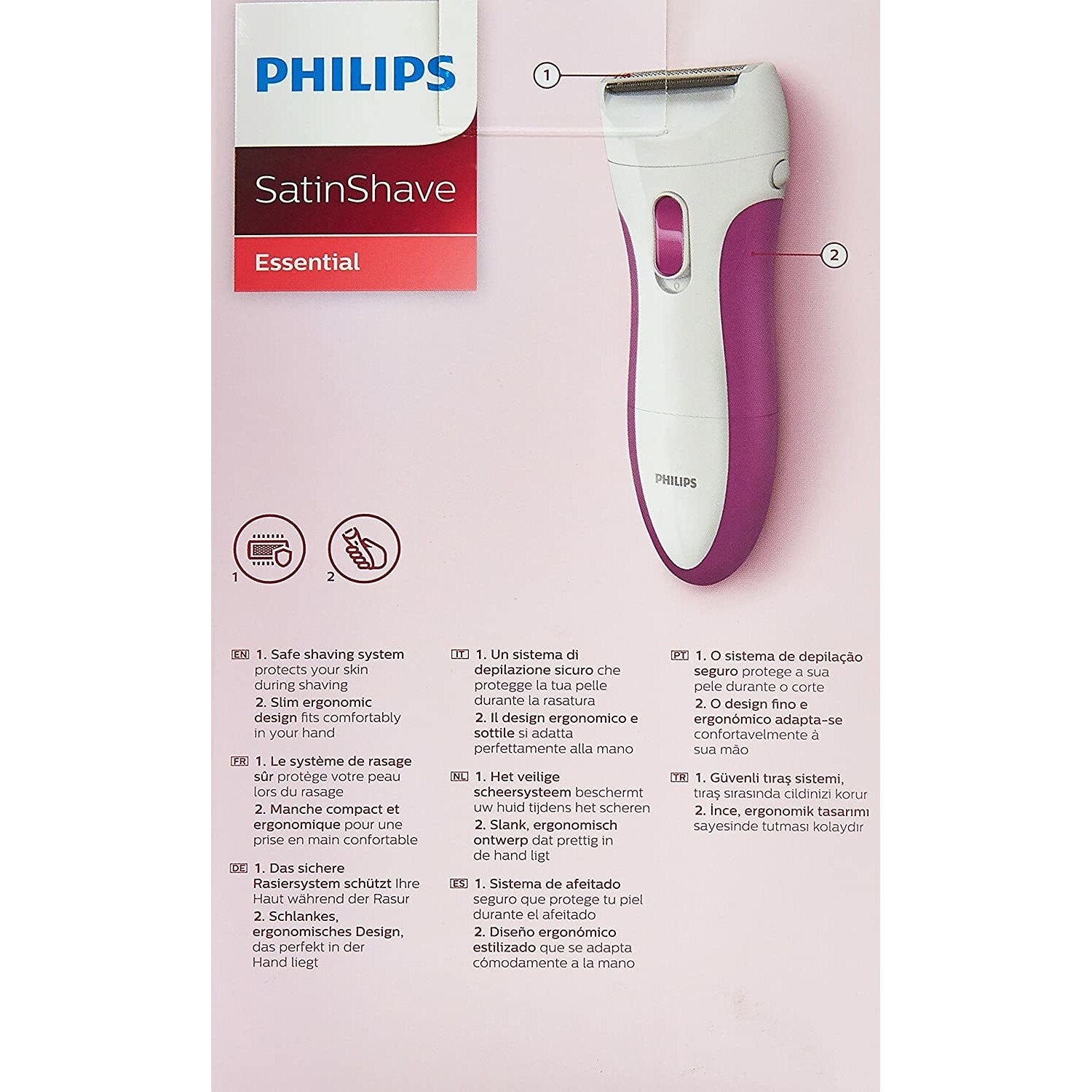 PHILIPS Wet and Dry Satin Shaver - Refurbished with Home Essentials Warranty -  HP6341