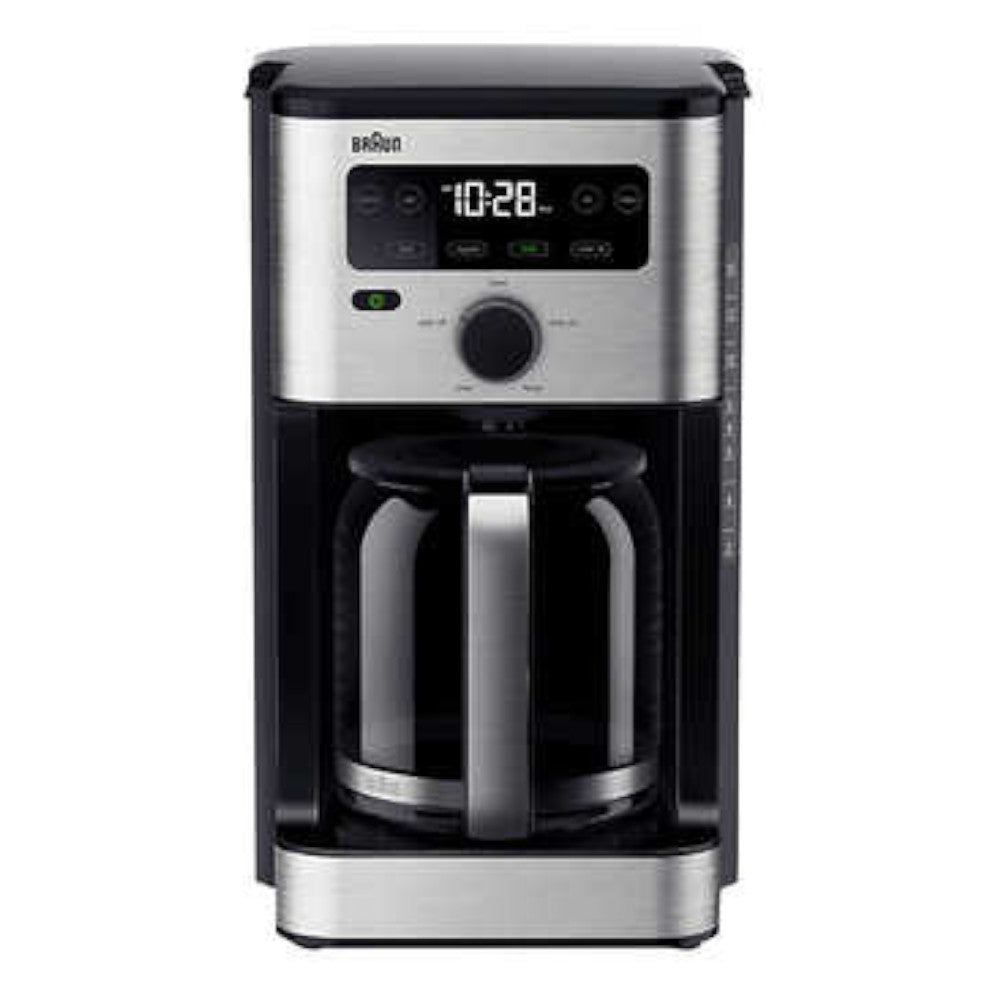 Cafetière programmable BRAUN 14 tasses - Révisée en usine avec garantie Home Essentials - KF5350BK