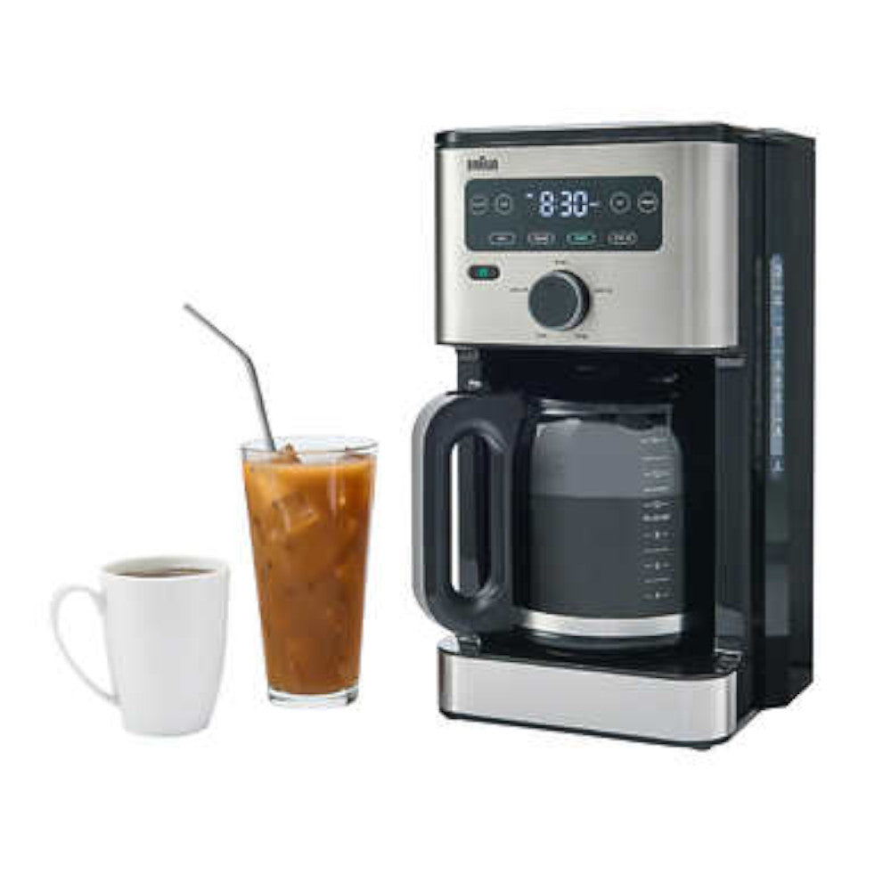 Cafetière programmable BRAUN 14 tasses - Révisée en usine avec garantie Home Essentials - KF5350BK