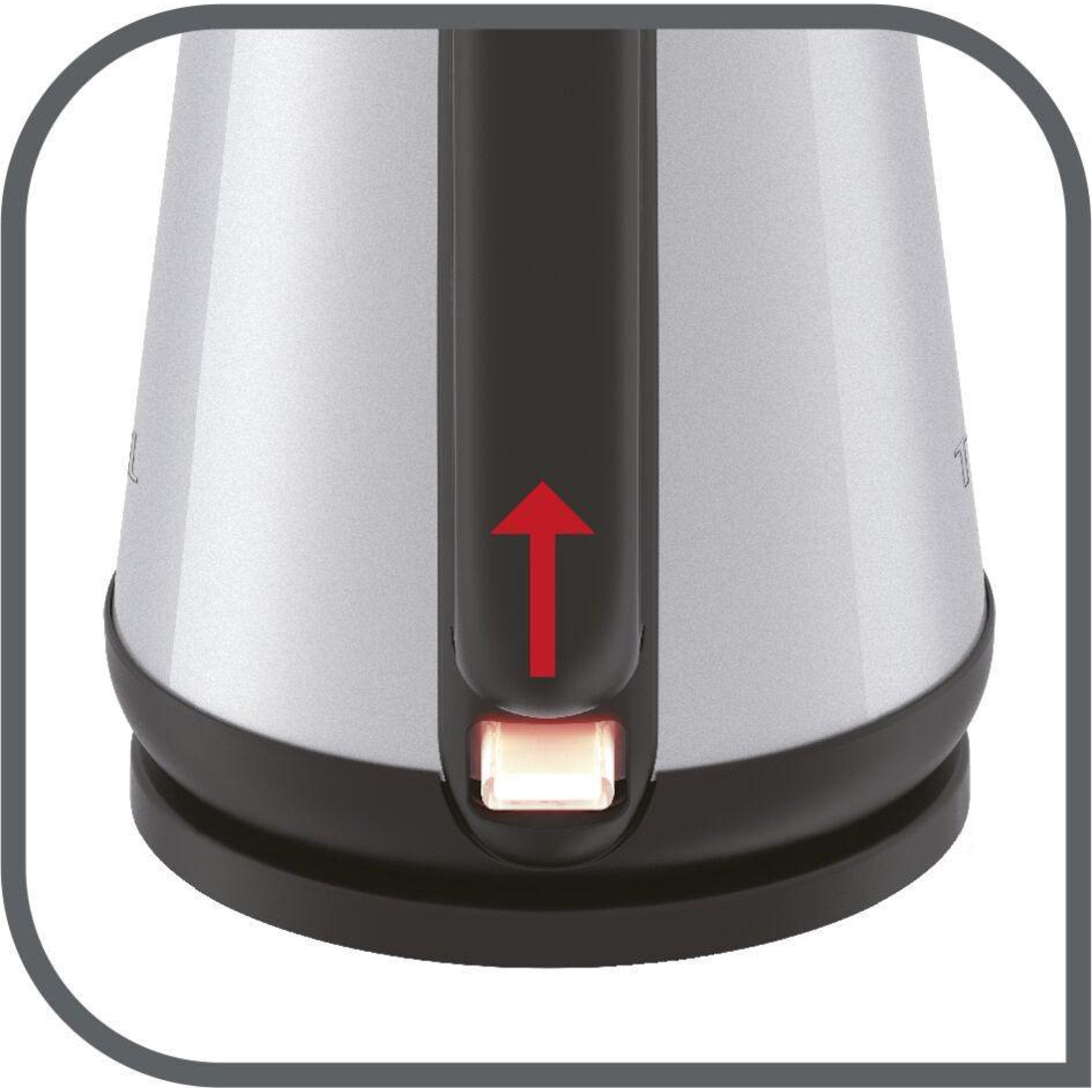 T-FAL Bouilloire Double Paroi 1,5l SS/BLK - Emballage imparfait avec garantie complète - KI810D50 