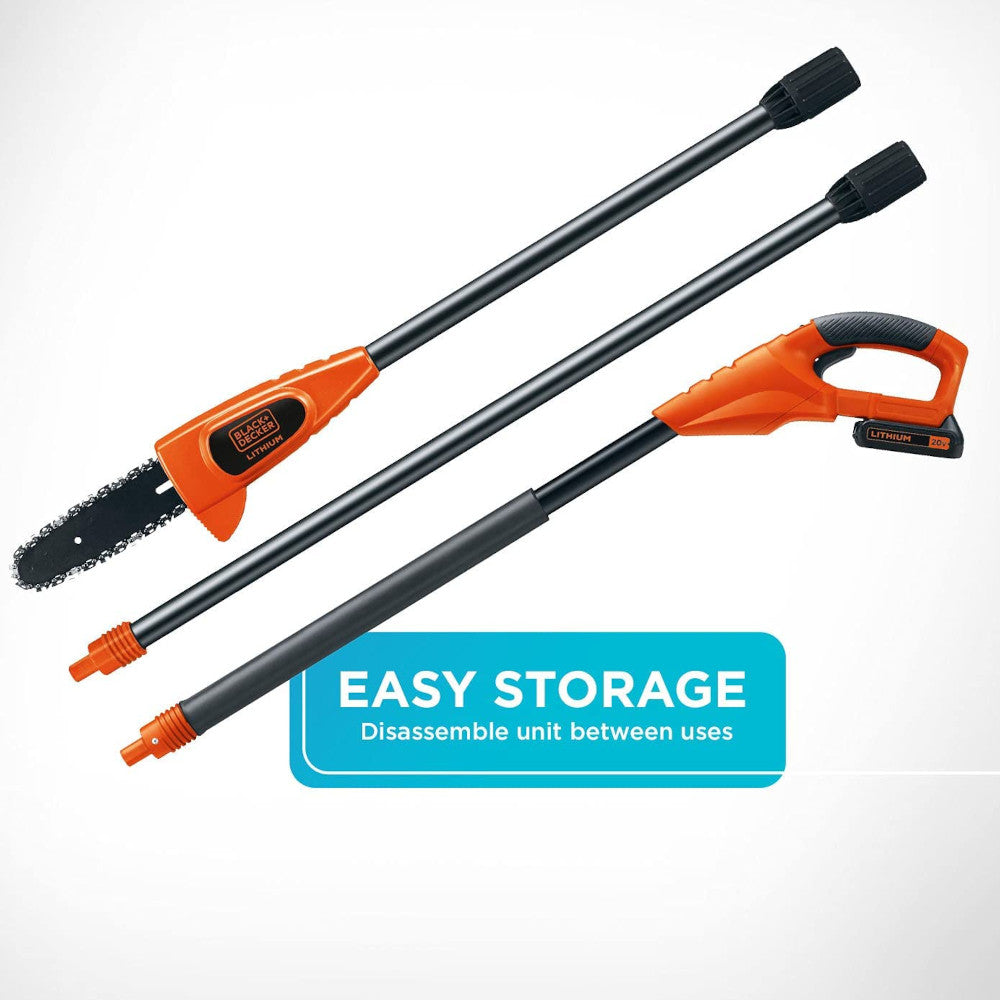 BLACK+DECKER 20V Max lithium Pole Pruning Saw - LPP120