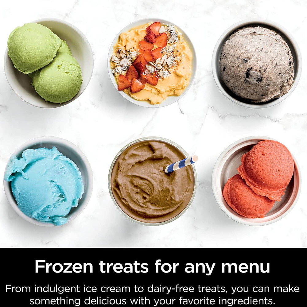 NINJA CREAMi Ice Cream Maker - Factory serviced with Home Essentials warranty - NC301