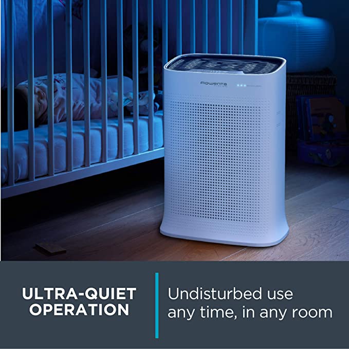 Purificateur d'air ROWENTA avec filtre Nanocaptur - Emballage imparfait avec garantie complète - PU3040U0