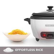 Cuiseur à riz BLACK + DECKER 6 tasses - Certifié en usine avec garantie complète - RC506C