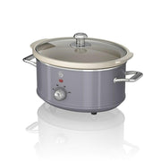 Mijoteuse SWAN rétro gris 3,5 L - SF17021GRN