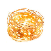 SHARPER IMAGE Solar Powered LED Outdoor Copper String Lights - SISL189