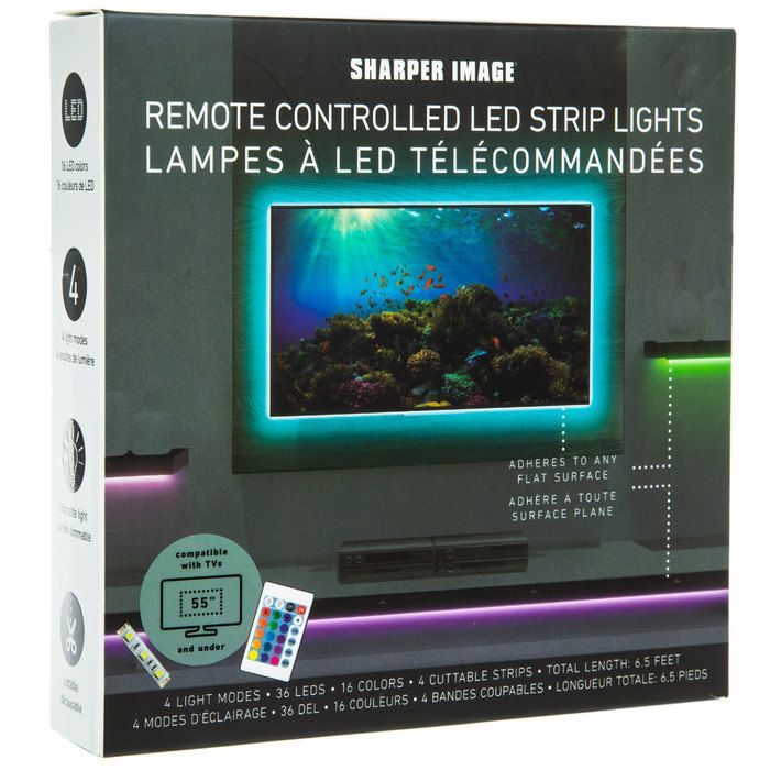 SHARPER IMAGE LED Strip Lights - SITV479
