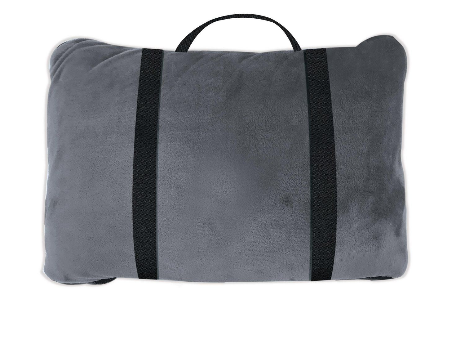 SHARPER IMAGE USB Powered Plush 2-in-1 Heated Blanket - SMG6001GY