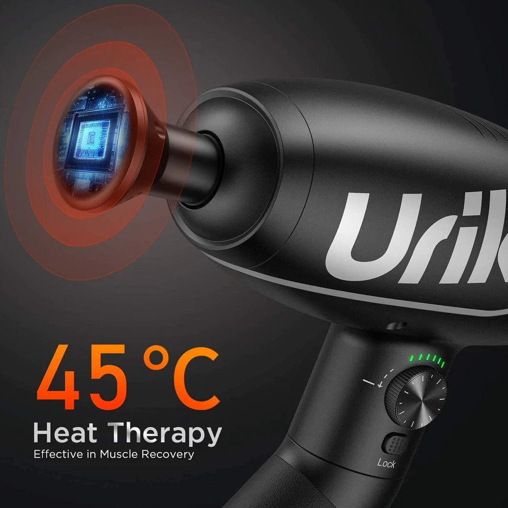 Pistolet de massage musculaire chauffant pour tissus profonds URIKAR Pro 2 - Pro2