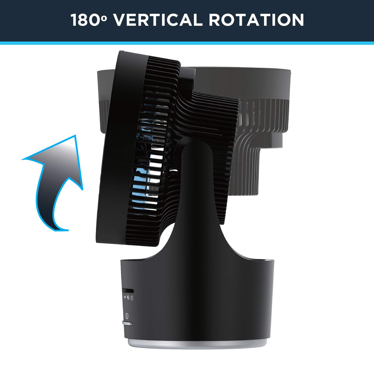ROWENTA Compact Force Air 360 Desk Fan - Blemished package with full warranty - VU2410U7