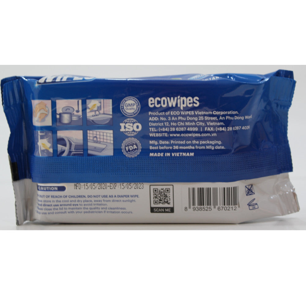 Lingettes désinfectantes UNIKU (paquet de 20) - LINGETTES